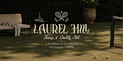 The Villas Font Poster 9