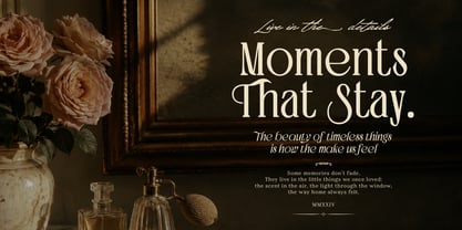 The Villas Font Poster 6