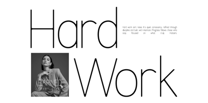 Emsen Font Poster 4