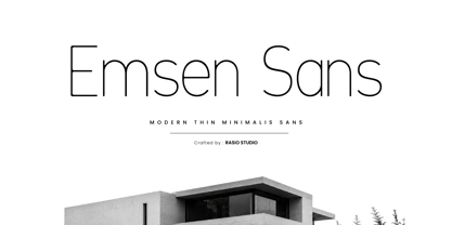 Emsen Font Poster 1