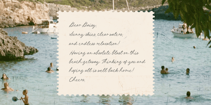 Merida Coast Font Poster 4
