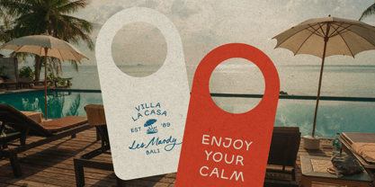 Merida Coast Font Poster 7