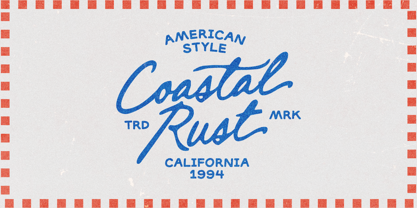 Merida Coast Font Poster 3