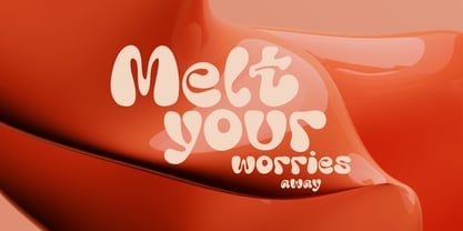 Melta Bubbly Font Poster 9