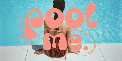 Melta Bubbly Font Poster 3