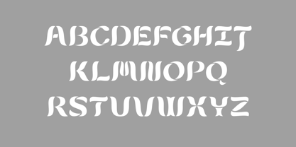 AC Leafs Font Poster 2