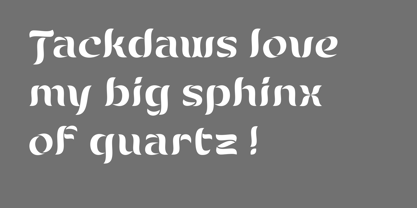 AC Leafs Font Poster 6