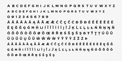 Copperplate New Font Poster 12