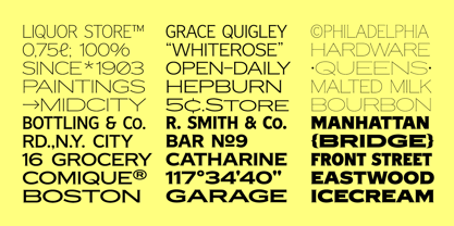 Copperplate New Font Poster 7