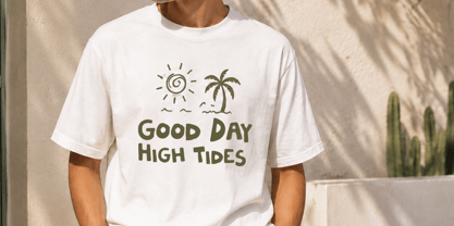 Sunshine Vacation Font Poster 8