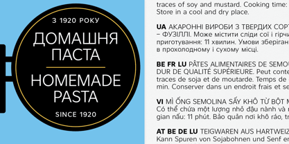 Atwic Cyrillic Font Poster 3