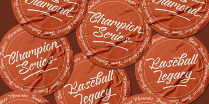 Rayhan Script Font Poster 9