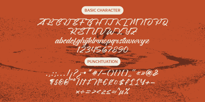 Rayhan Script Font Poster 2