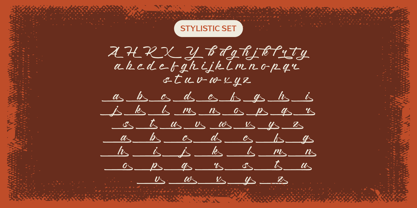 Rayhan Script Font Poster 4