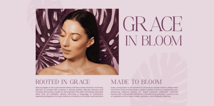 Palgrace Font Poster 7