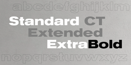 Standard CT Font Poster 13