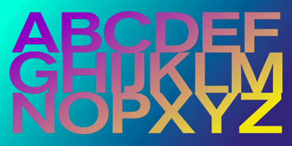 Standard CT Font Poster 15