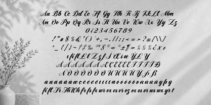 Driest Font Poster 6