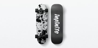 High Blast Font Poster 9