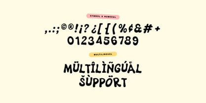 Chunky Sprout Font Poster 9