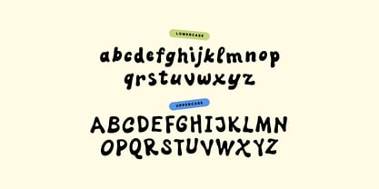 Chunky Sprout Font Poster 8