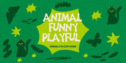 Chunky Sprout Font Poster 2