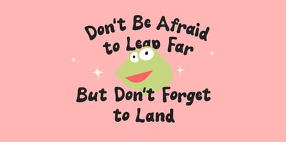 Chunky Sprout Font Poster 6