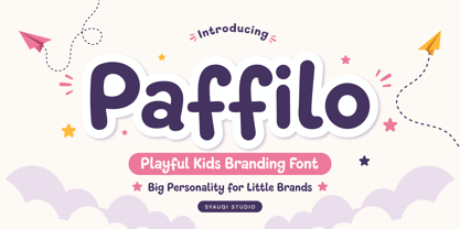 Paffilo Font Poster 1