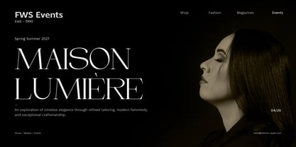 Helio Rainbow Serif Font Poster 3