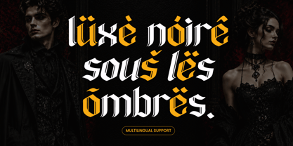 Glimore Font Poster 9