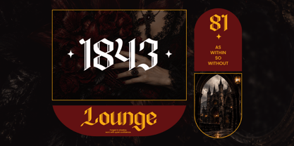 Glimore Font Poster 3