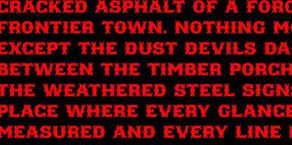 Mostern Font Poster 4