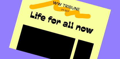 Wild Title Sans Font Poster 8