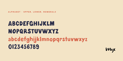 Max Volume Font Poster 9