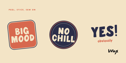 Max Volume Font Poster 7