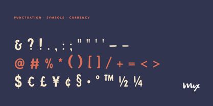 Max Volume Font Poster 10