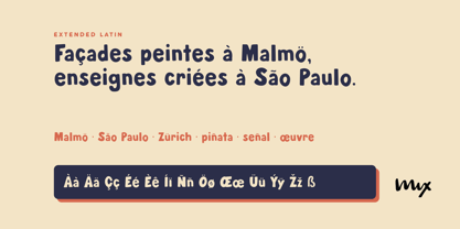Max Volume Font Poster 11