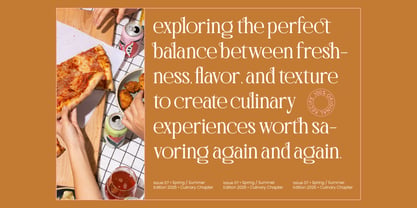 Celineso Aroma Font Poster 7