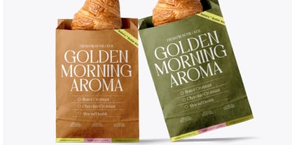 Celineso Aroma Font Poster 4
