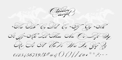 Oldisire Script Font Poster 12