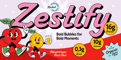 Ricket Font Poster 12