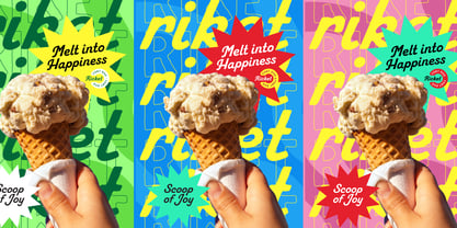 Ricket Font Poster 11