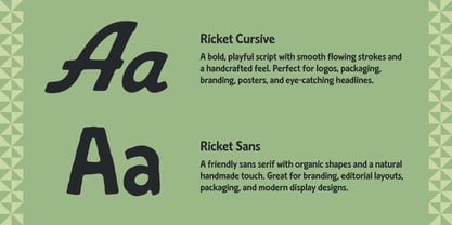 Ricket Font Poster 3