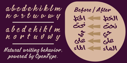 SF Nuha Font Poster 3