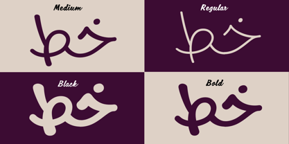 SF Nuha Font Poster 6