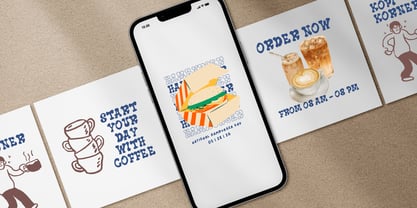 Food Imaji Font Poster 9