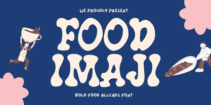 Food Imaji Font Poster 1