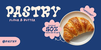 Food Imaji Font Poster 3