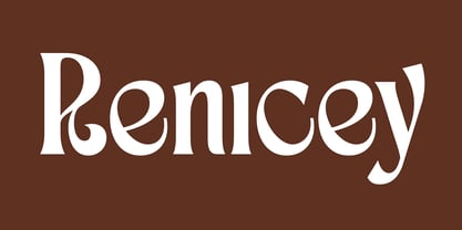 Renicey Font Poster 1