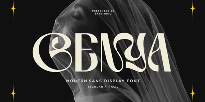 Genya Font Poster 1